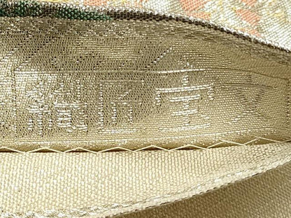 平和屋着物◎九百佐賀錦 六通柄袋帯 織匠宝文 金銀糸 正絹 逸品 CAAS4562ft