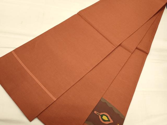 平和屋着物◎太鼓柄袋帯 すくい織 幾何学文様 正絹 逸品 未使用 CAAS4792ft