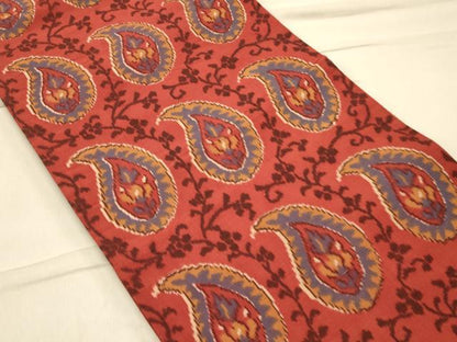 平和屋着物◎全通柄袋帯 紬地 花唐草文 正絹 逸品 CAAS4799ft