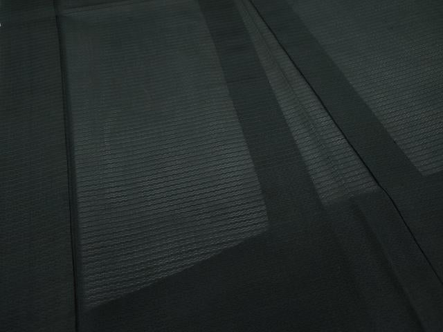 平和屋着物▽男性 長羽織 スリーシーズン 春夏秋 塵除け 紗 羊羹色 正絹 逸品 CAAS4996ut