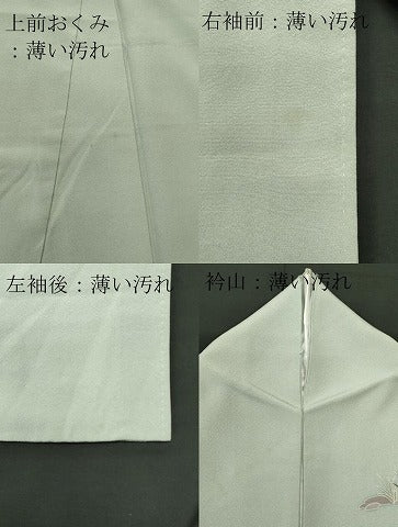 平和屋着物□訪問着 風景枝花文 暈し染め 金銀彩 正絹
