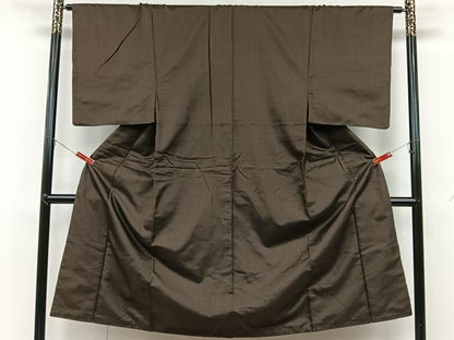 平和屋着物■男性 格子柄 正絹 逸品 CAAS6037kb