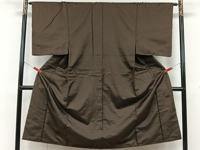 平和屋着物■男性 格子柄 正絹 逸品 CAAS6037kb