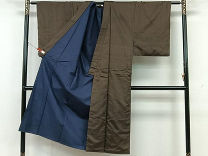 平和屋着物■男性 格子柄 正絹 逸品 CAAS6037kb
