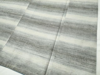 平和屋着物●上質な紬　霞文　正絹　逸品　CAAS6719yc