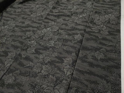 平和屋着物●本場大島紬 泥染め 葡萄 正絹 逸品 未使用 CAAS6725yc