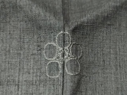 平和屋着物●訪問着 作家物 紬地 刺繍 正絹 逸品 CAAS6740yc