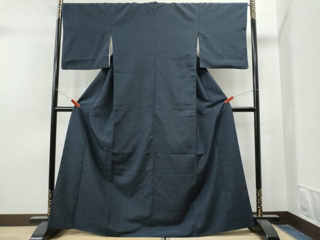 平和屋着物●本塩沢 十字絣 正絹 逸品 CAAS6744yc