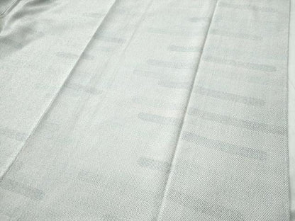 平和屋着物●本塩沢 蚊絣 霞文 正絹 逸品 CAAS6752yc