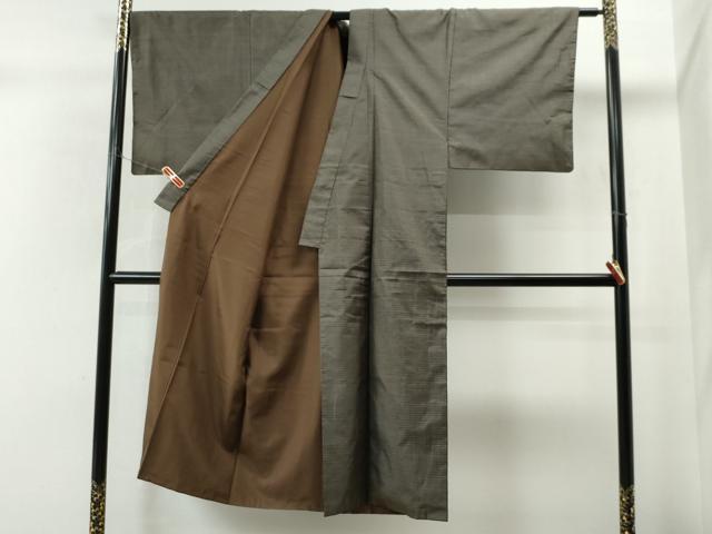 平和屋着物●男性 本場大島紬 アンサンブル 吉祥文 正絹 逸品 CAAS6771yc