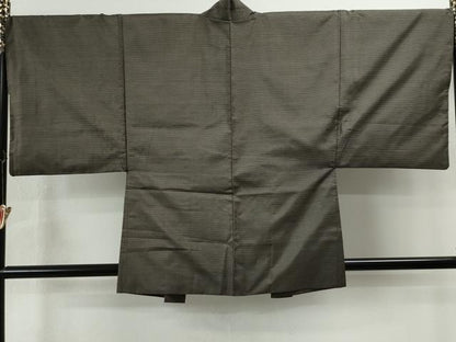 平和屋着物●男性 本場大島紬 アンサンブル 吉祥文 正絹 逸品 CAAS6771yc
