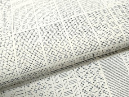 平和屋着物●本場大島紬　白大島　色紙吉祥文　ますいわ屋扱い　正絹　逸品　CAAS6799yc