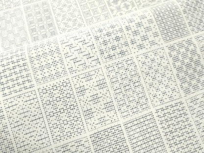 平和屋着物●本場大島紬　白大島　色紙吉祥文　ますいわ屋扱い　正絹　逸品　CAAS6799yc