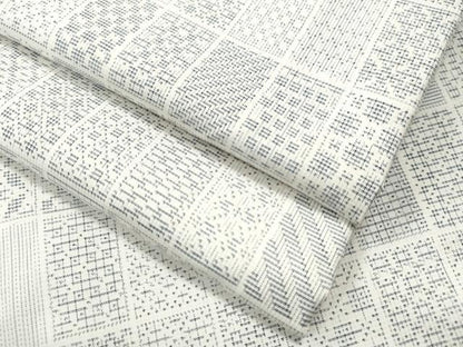 平和屋着物●本場大島紬　白大島　色紙吉祥文　ますいわ屋扱い　正絹　逸品　CAAS6799yc
