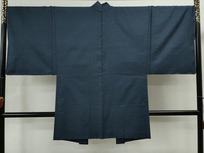 平和屋着物●男性 本場大島紬 アンサンブル 吉祥文 正絹 逸品 未使用 CAAS6806yc