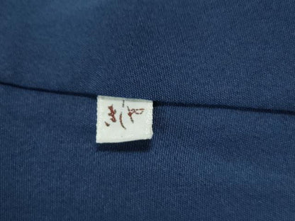 平和屋着物●綿薩摩　留紺色　銀座きしや扱い　木綿　逸品　CAAS6815yc