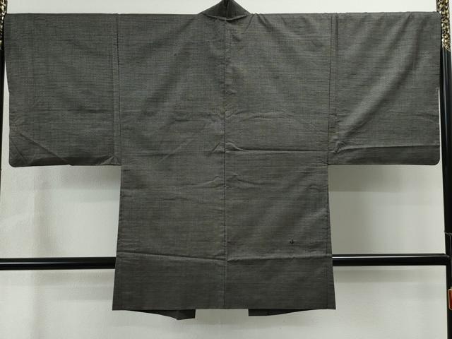 平和屋着物●男性 本場大島紬 アンサンブル 100亀甲 総詰め 正絹 逸品 CAAS6839yc