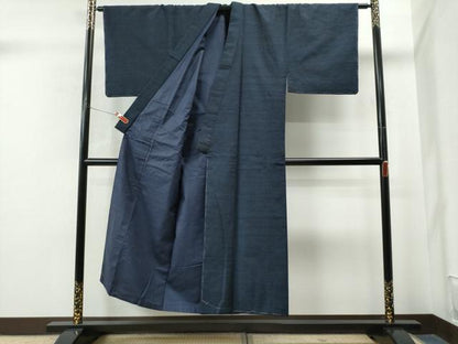 平和屋着物●男性 紬 アンサンブル 霞文 正絹 逸品 CAAS6843yc
