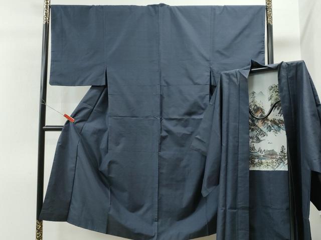 平和屋着物●男性 本場大島紬 アンサンブル 吉祥文 正絹 逸品 CAAS6849yc