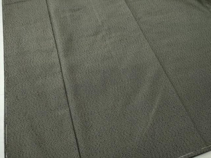 平和屋着物●男性　お召　アンサンブル　霞文　正絹　逸品　未使用　CAAS6857yc