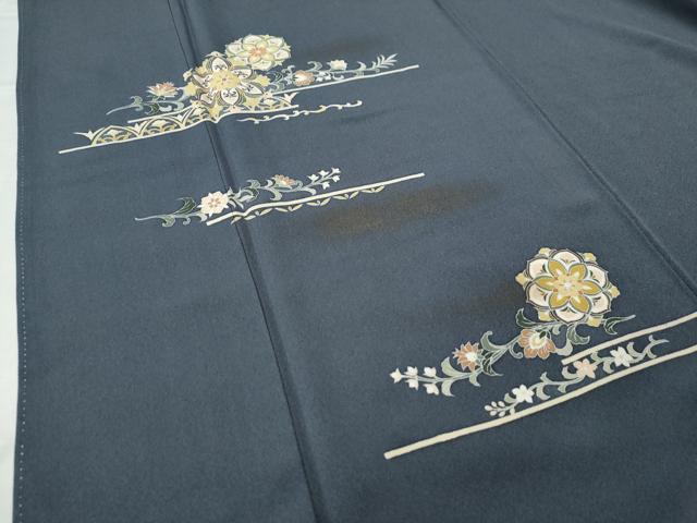 平和屋着物●訪問着 更紗花唐草文 正絹 逸品 CAAS6887yc