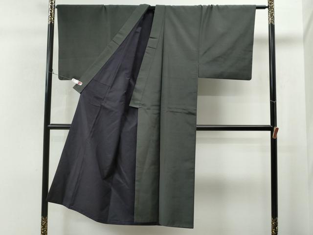 平和屋着物●男性 紬 アンサンブル 霞文 正絹 逸品 CAAS6891yc