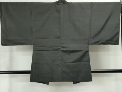 平和屋着物●男性 紬 アンサンブル 霞文 正絹 逸品 CAAS6891yc