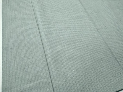 平和屋着物●男性 紬 アンサンブル 格子柄 キングサイズ 正絹 逸品 CAAS6896yc