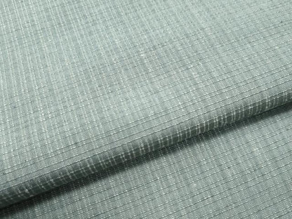 平和屋着物●男性 紬 アンサンブル 格子柄 キングサイズ 正絹 逸品 CAAS6896yc