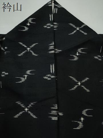 平和屋着物●上質な紬 絣文様 正絹 逸品 CAAS6981yc