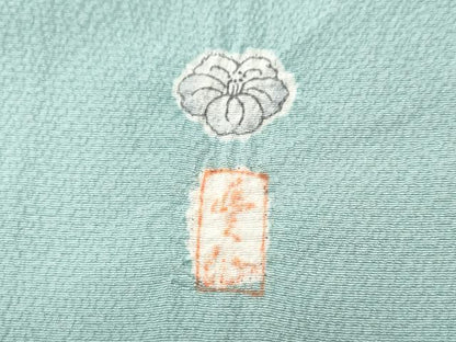 平和屋着物●訪問着　作家物　手描き　絞り　辻が花　暈し染め　正絹　逸品　CAAS7138yc