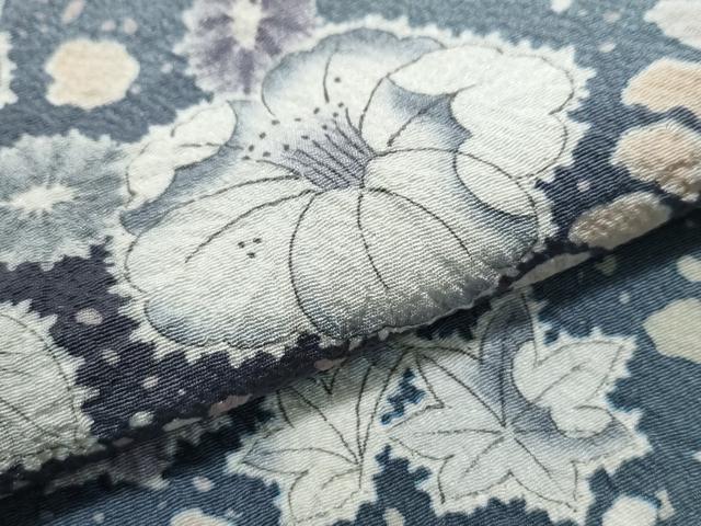 平和屋着物●訪問着　作家物　手描き　絞り　辻が花　暈し染め　正絹　逸品　CAAS7138yc