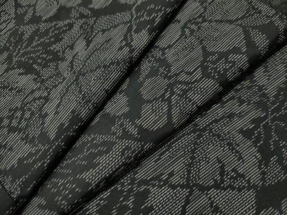 平和屋着物●本場大島紬 切嵌草花文 正絹 逸品 CAAS7169yc