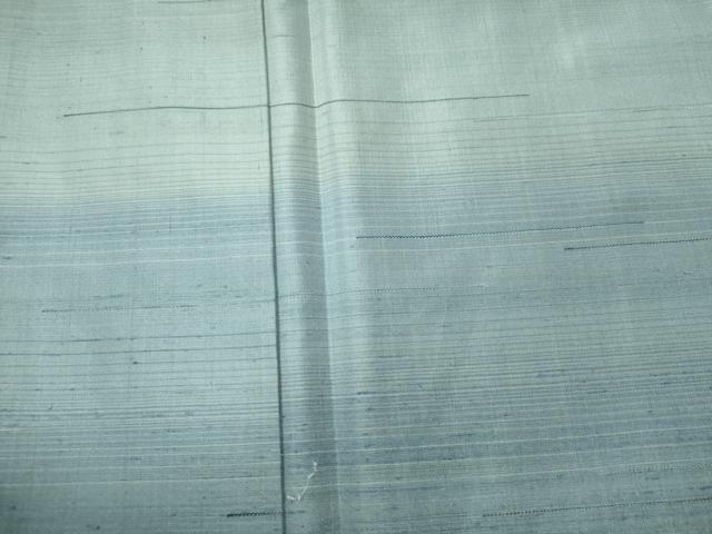 平和屋着物●京の名門 じゅらく謹製 訪問着 紬地 漢方草木染 霞文 正絹 逸品 未使用 CAAS7190yc