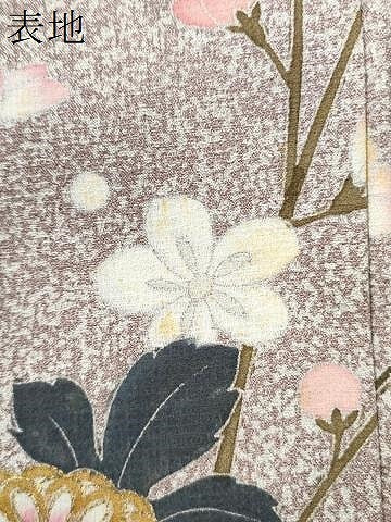 平和屋着物●訪問着 友禅 菊花文 暈し染め 金彩 正絹 逸品 CAAS7202yc