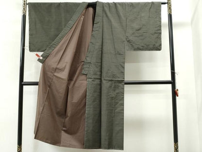 平和屋着物●男性　本場大島紬　吉祥文　正絹　逸品　未使用　CAAS7217yc
