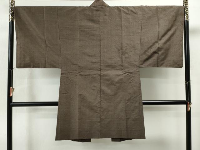 平和屋着物●男性　本場大島紬　アンサンブル　吉祥文　正絹　逸品　CAAS7282yc