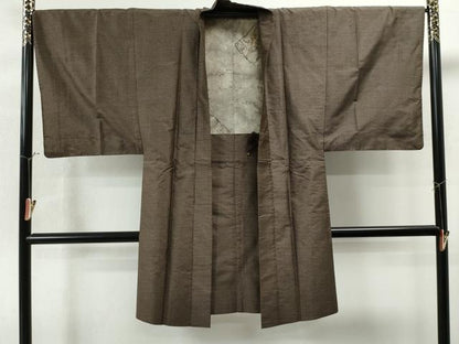 平和屋着物●男性　本場大島紬　アンサンブル　吉祥文　正絹　逸品　CAAS7282yc