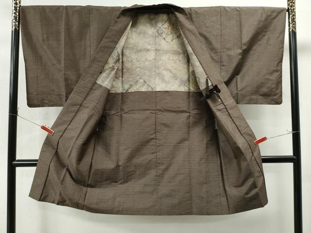 平和屋着物●男性　本場大島紬　アンサンブル　吉祥文　正絹　逸品　CAAS7282yc