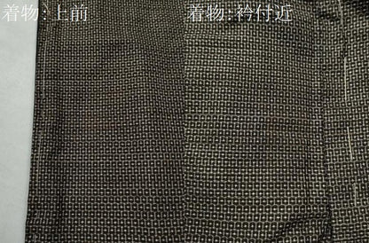 平和屋着物●男性 本場大島紬 アンサンブル 100亀甲 総詰め 正絹 逸品 CAAS7283yc