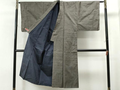 平和屋着物●男性 本場大島紬 アンサンブル 100亀甲 総詰め 正絹 逸品 CAAS7283yc