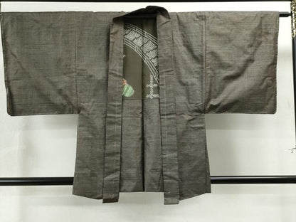 平和屋着物●男性 本場大島紬 アンサンブル 100亀甲 総詰め 正絹 逸品 CAAS7283yc
