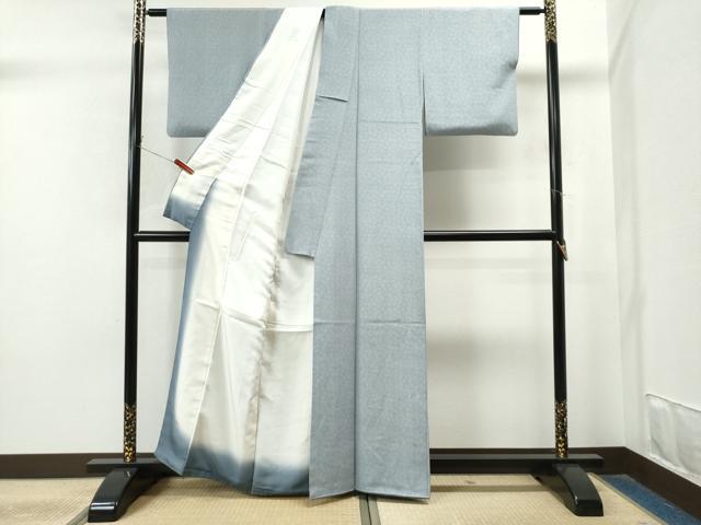平和屋着物●江戸小紋 寺山存男作 吉祥小紋柄 正絹 逸品 CAAS7297yc