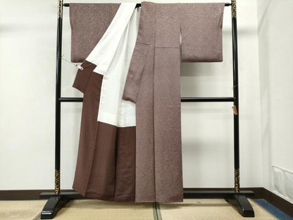 平和屋着物●江戸小紋　鮫小紋柄　正絹　逸品　CAAS7305yc