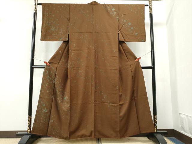 平和屋着物●訪問着 枝桜文 正絹 逸品 CAAS7312yc