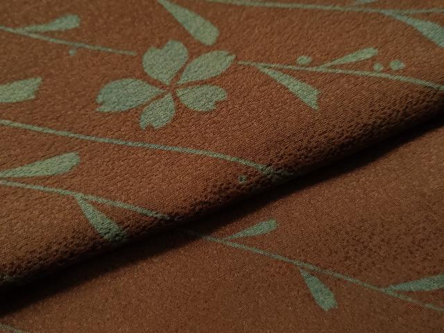 平和屋着物●訪問着 枝桜文 正絹 逸品 CAAS7312yc