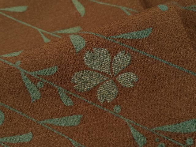 平和屋着物●訪問着 枝桜文 正絹 逸品 CAAS7312yc