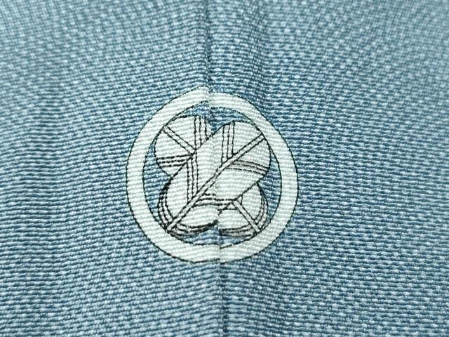 平和屋着物●江戸小紋 作家物 草木染 鮫小紋柄 正絹 逸品 未使用 CAAS7342yc