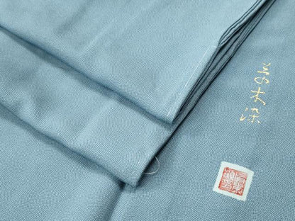 平和屋着物●江戸小紋 作家物 草木染 鮫小紋柄 正絹 逸品 未使用 CAAS7342yc
