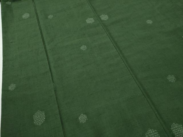 平和屋着物●結城紬 飛び亀甲 亀甲文 正絹 逸品 CAAS7363yc